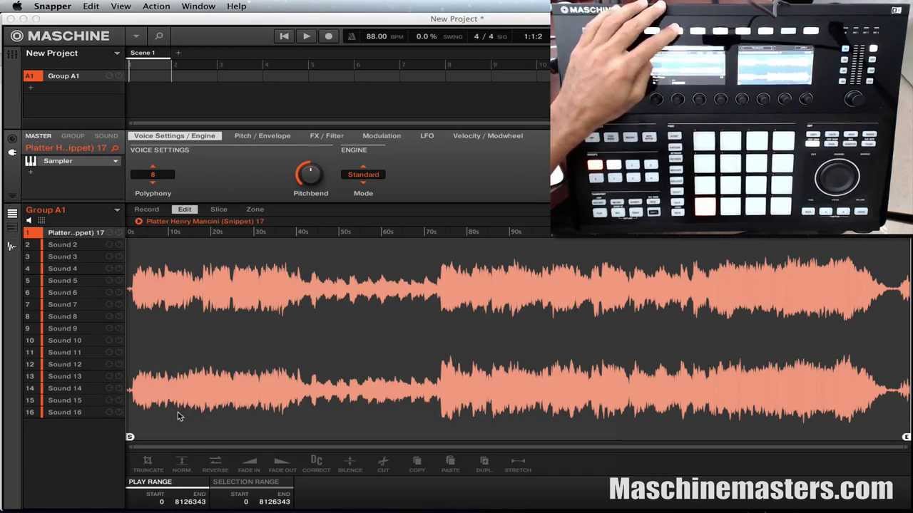 How to Sample MP3 in Maschine Studio 2.0 and New Workflow