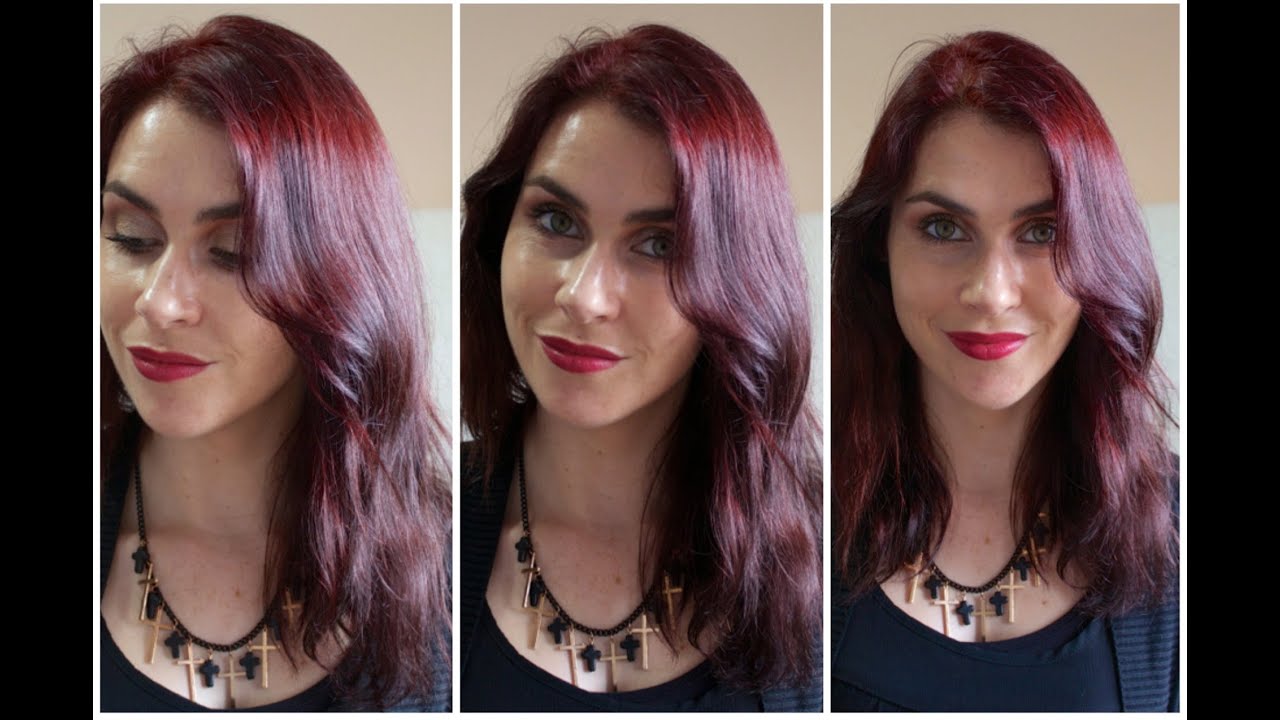 My New Hair Colour! Intense Red by Garnier Olia.