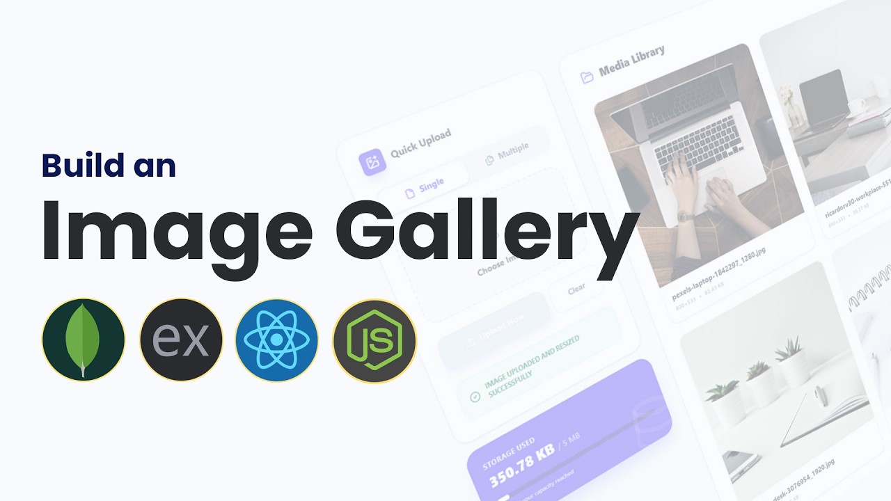 MERN Stack Image Gallery App | Upload, View & Delete Images