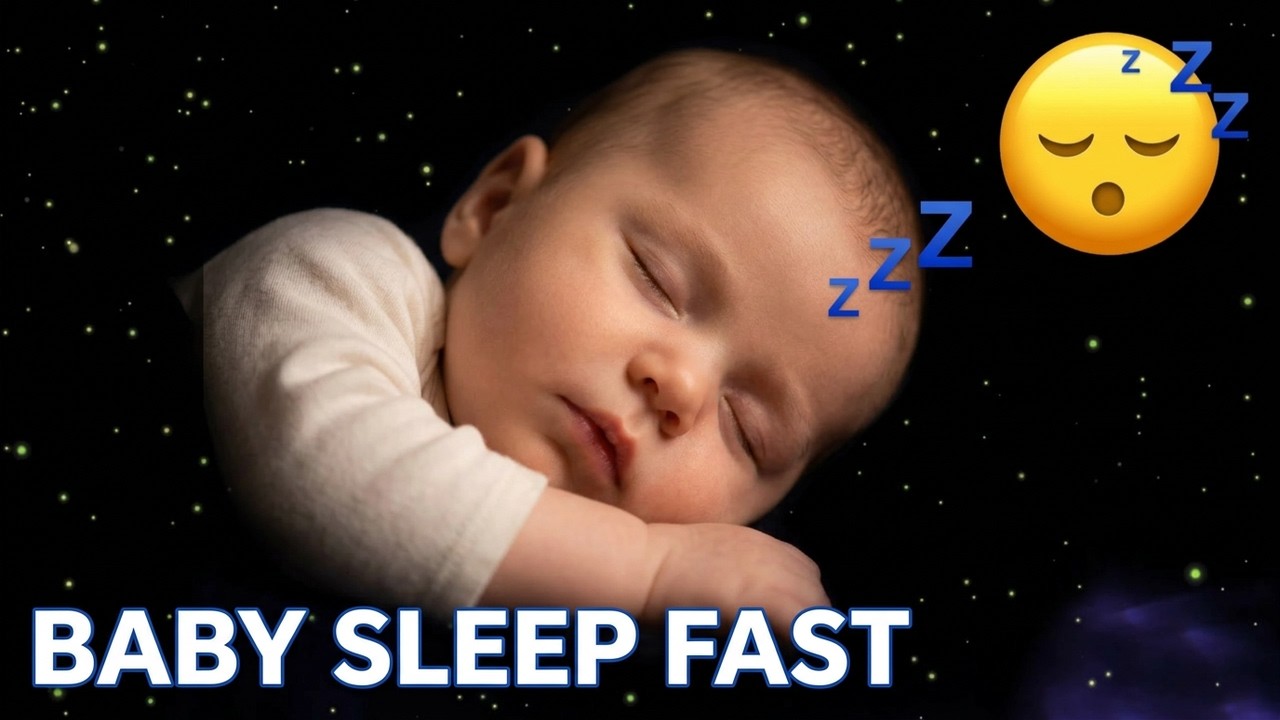 Baby Sleep Music Fast 💤 Relaxing Piano Lullaby (2 Hours)