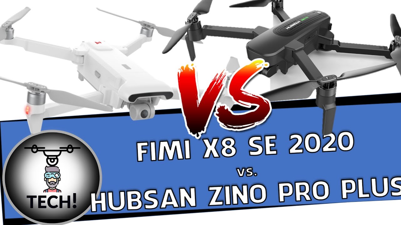 Drone Xiaomi FIMI X8 SE 2020 vs Hubsan ZINO PRO+ (Zino Pro Plus) Comparativo Completo