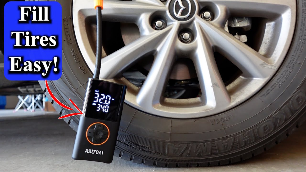 How to Use the AstroAI Portable Car Pump