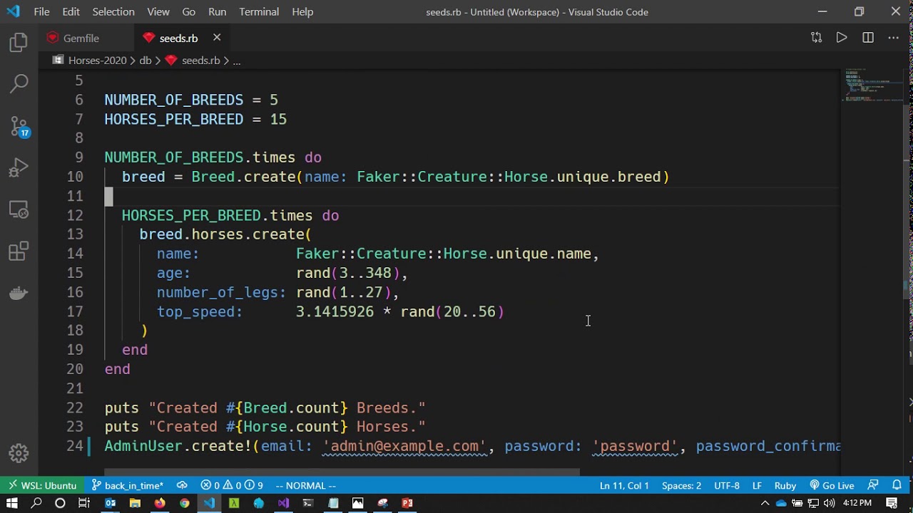 Horses On Rails 2020 - Part 3 - ActiveAdmin and ActiveStorage