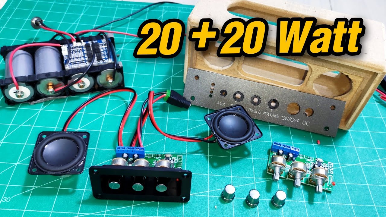 แอมป์จิ๋ว NS4110B  20+20Watt ใช้ไฟเลี้ยง 12V  HCH RF20
