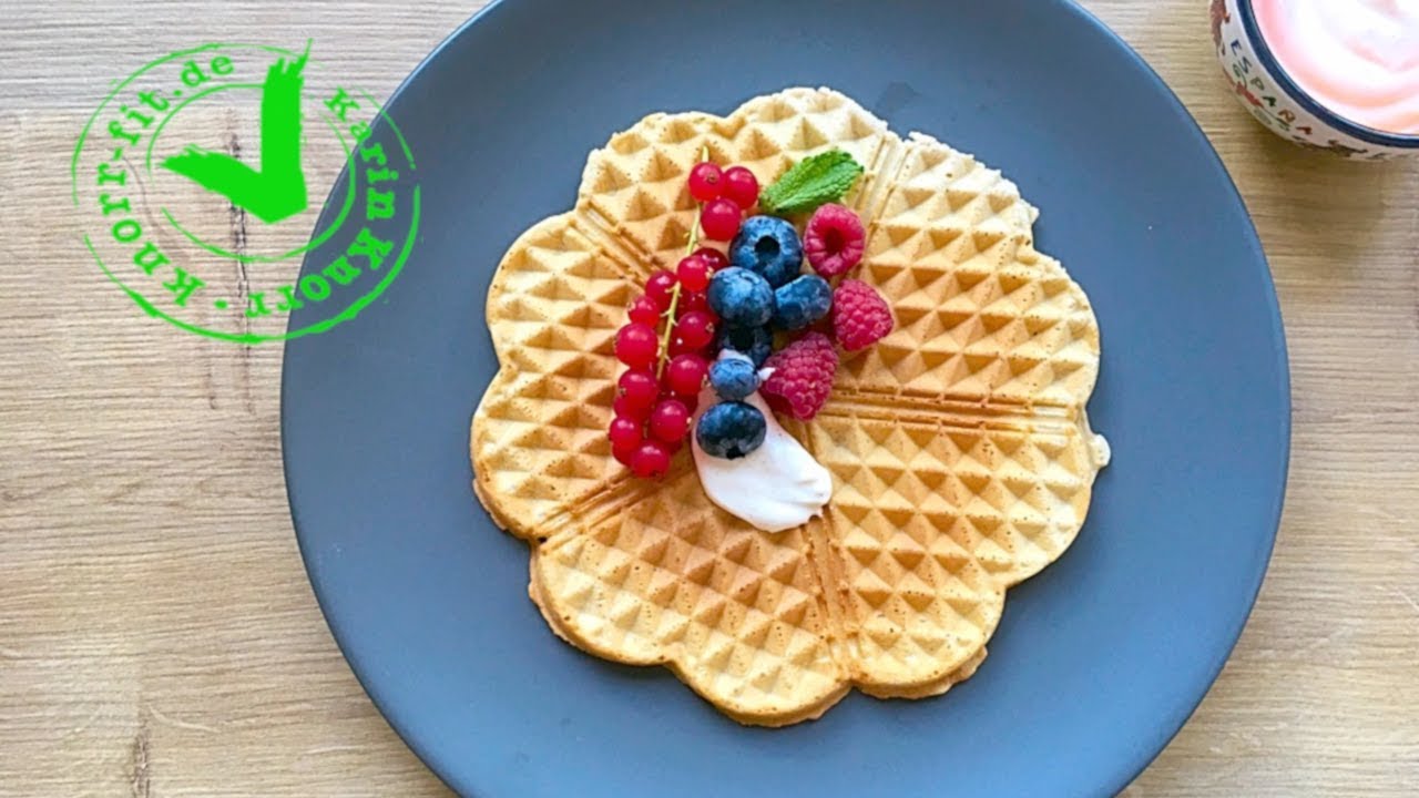 GLUTENFREIE BUCHWEIZENWAFFELN I Waffeln ohne Zucker I Karin Knorr Ernährungstraining