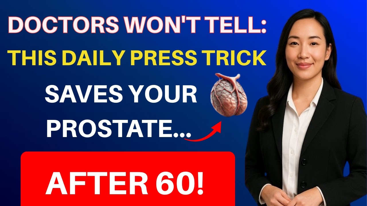 Men Over 60: Just Press THIS Point Daily and Your Prostate Will Thank You Forever | Dr. Jocelyn