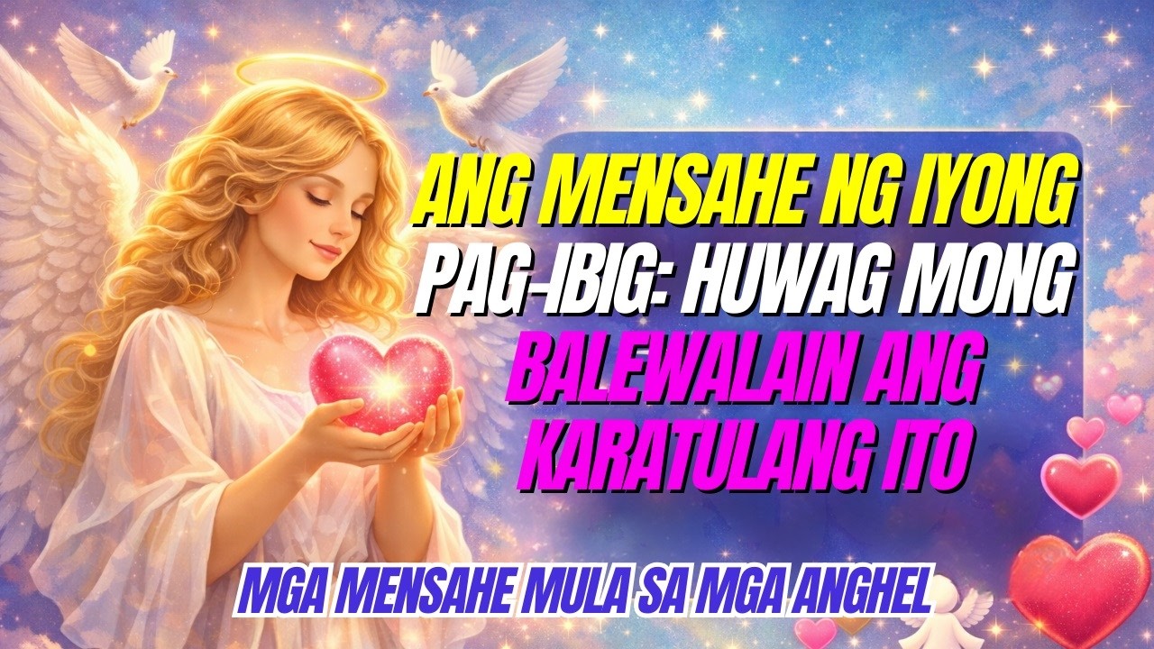 💌Ang mensahe ng IYONG PAG-IBIG huwag mong balewalain ang karatulang ito💖
