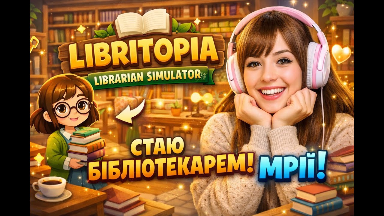 📚 Libritopia: Librarian Simulator &mdash; Стаю бібліотекарем мрії! | liliplay