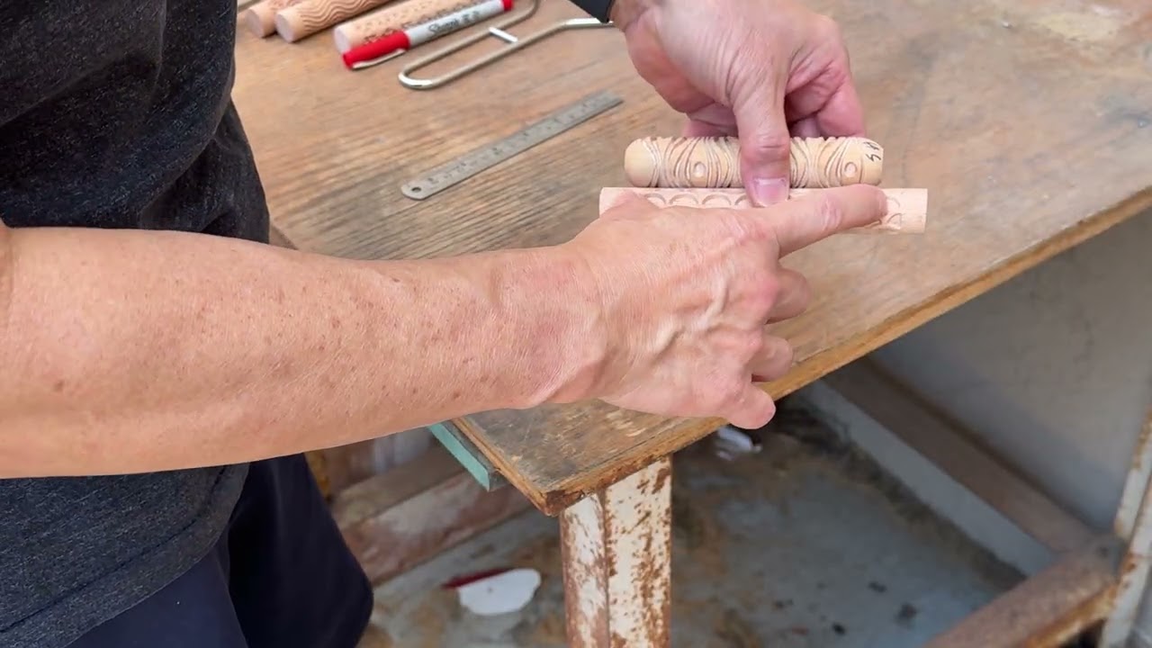870. Setting Up MKM HR Texture Rollers for HsinTools Handles Invented by Hsin-Chuen Lin