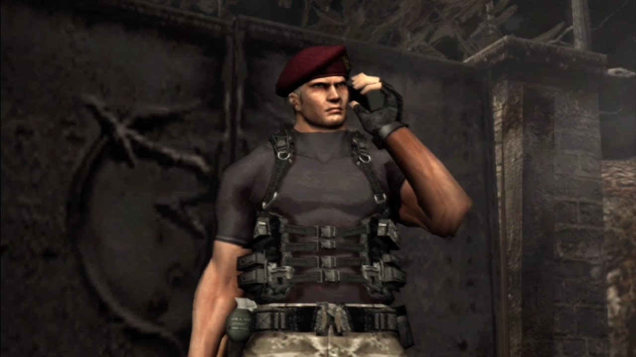 Mod krauser | essa será a Animação 1| Aviso #Re4 #aethersx2 #ps2