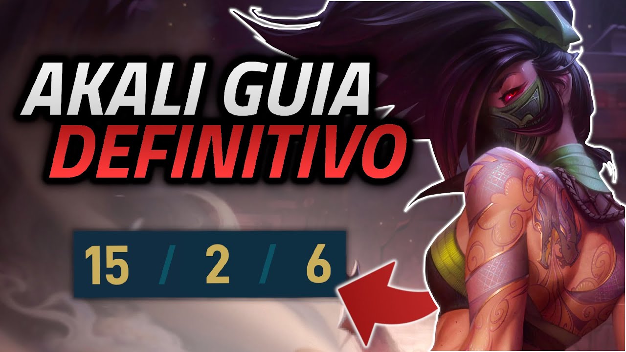 COMO JOGAR DE AKALI! GUIA COM RUNAS, BUILDS, COMBOS + GAMEPLAY EXPLICATIVA | League of Legends