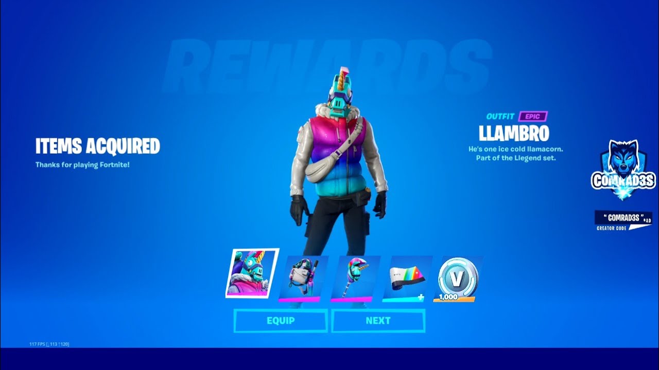 How is The Llegend wrap reactive - Llambro March Crew pack Gameplay & wrap reactive test in Fortnite