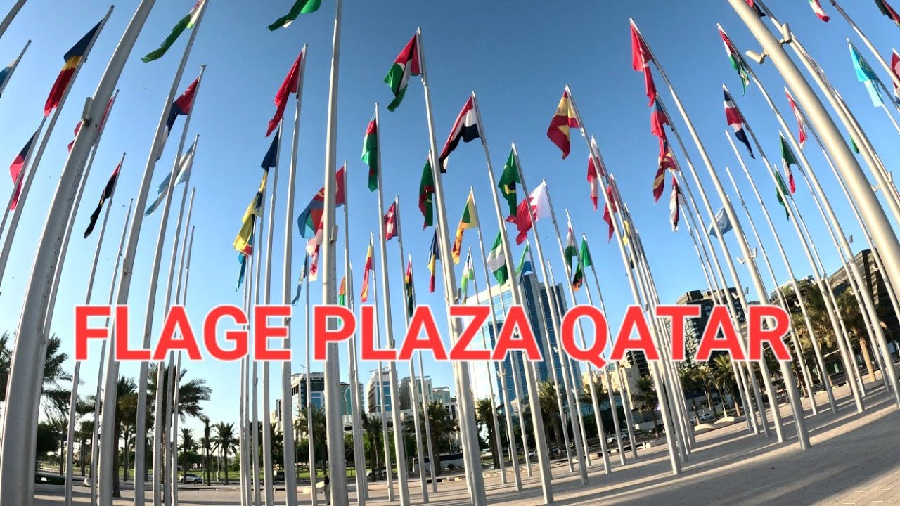 Flag Plaza Qatar । ❤️Nepali Flag Fling High❤️