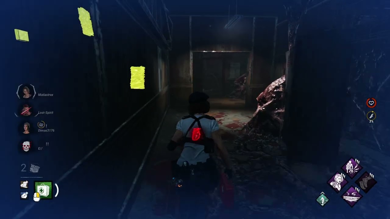 Dead by daylight Jill against The Blight