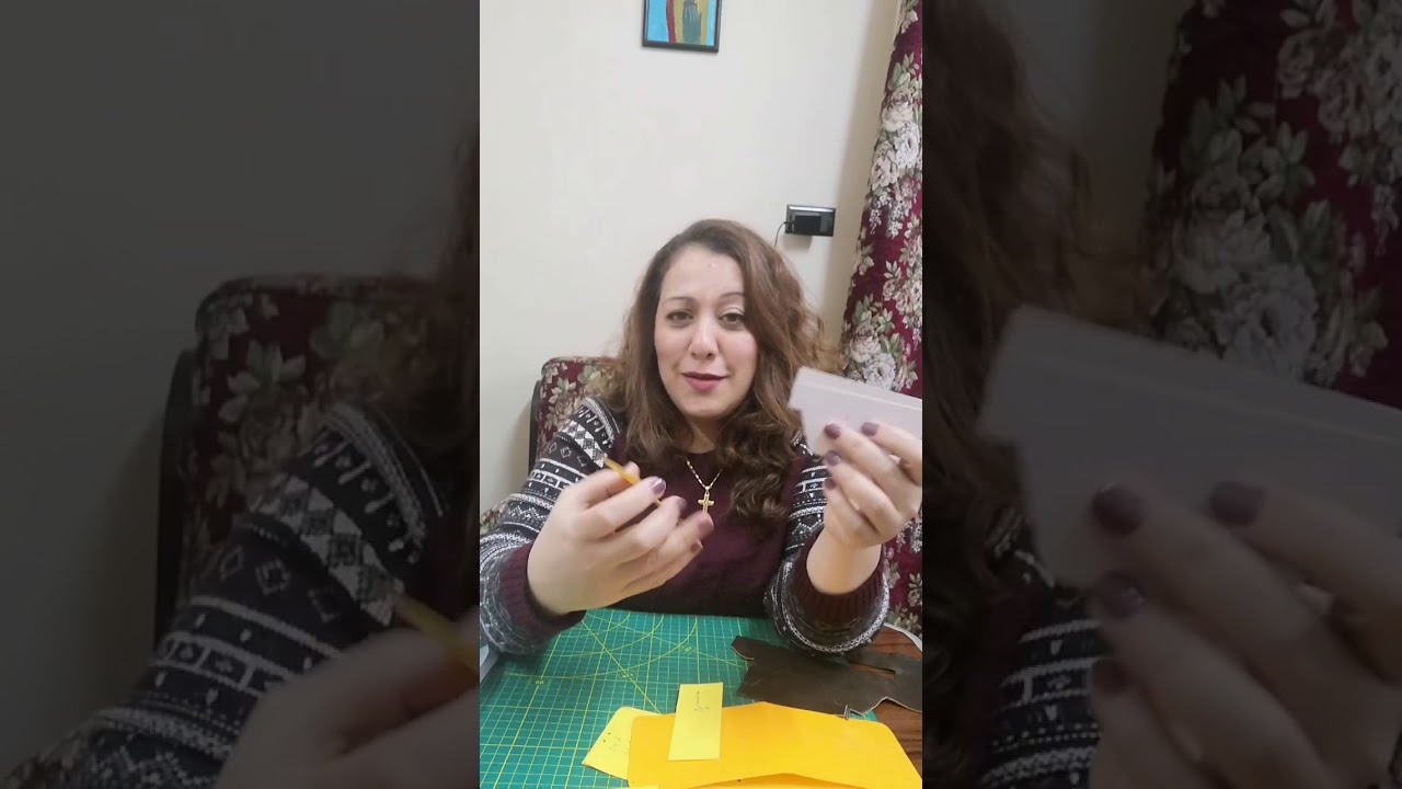 محفظه رجالي (باترون و قص و تجميع)