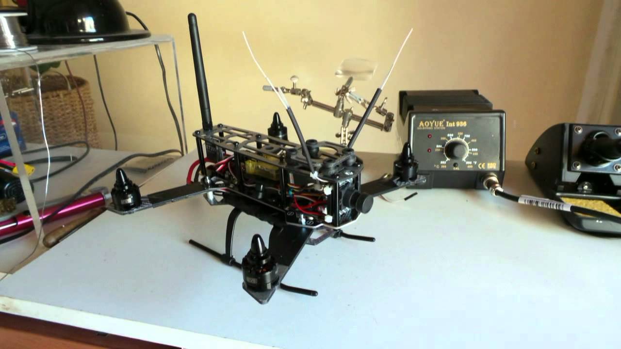 MONTAGGIO Telaio Diatone 37 (CC3D ATOM EVO)  by BANGGOOD CN
