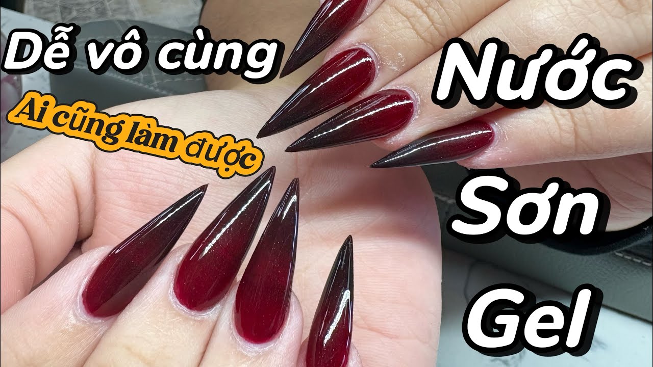 #nails làm ombre trên SƠN GEL, chỉ cần biết Sơn là làm được @Vân Florida USA