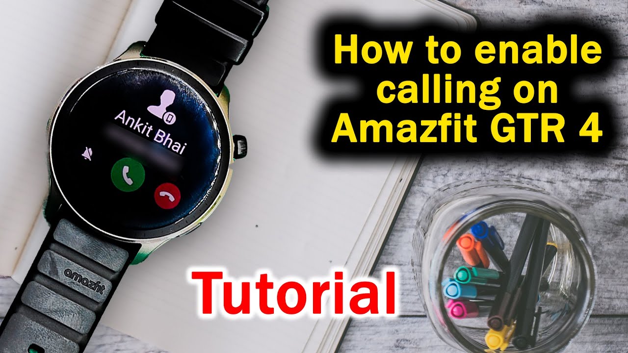 Как настроить функцию звонков на Amazfit GTR 4 📞 | Руководство по включению функции звонков по Bluetooth на часах Amazfit 🤙