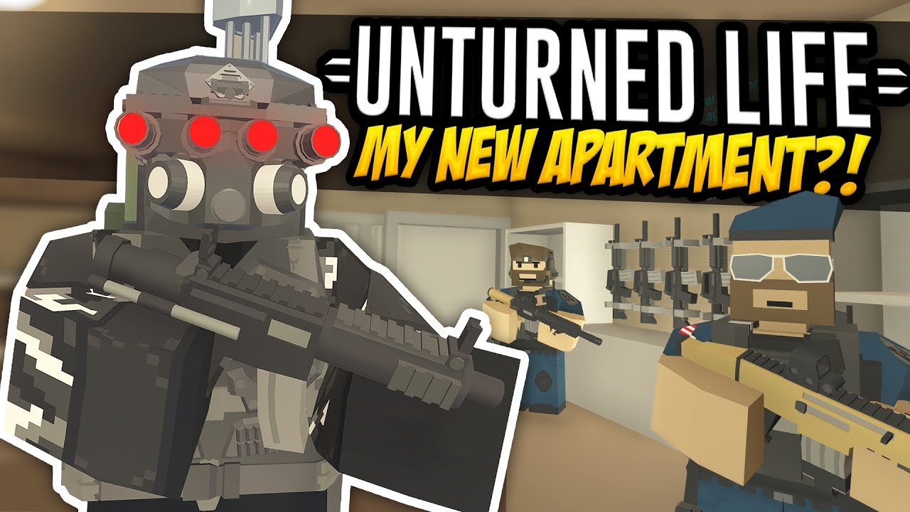 MY NEW APARTMENT - Unturned Life Roleplay #519