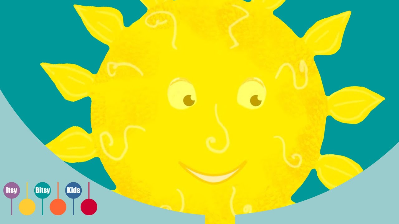 Mr. Sun, Sun, Mr. Golden Sun  - Nursery Rhyme | ItsyBitsyKids - ItsyBitsyKids