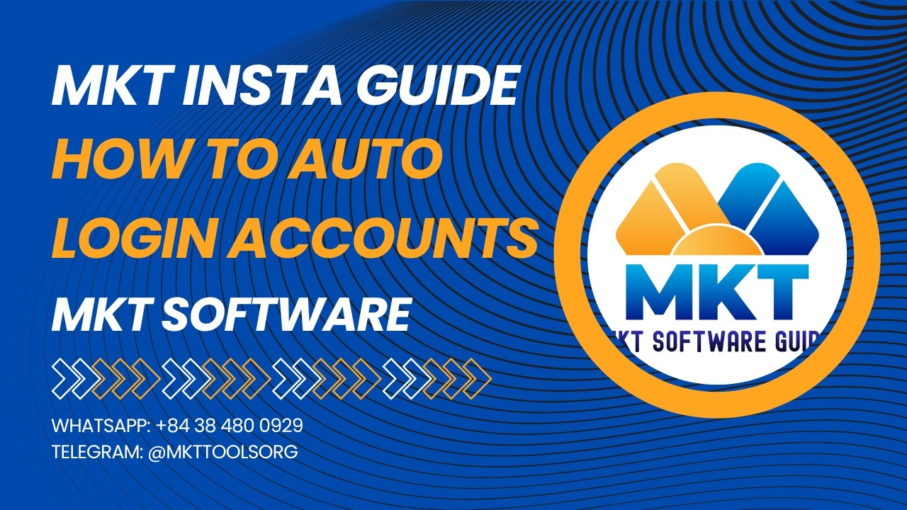 MKT Insta | How To Auto Login Instagram Accounts | MKT Software Guide