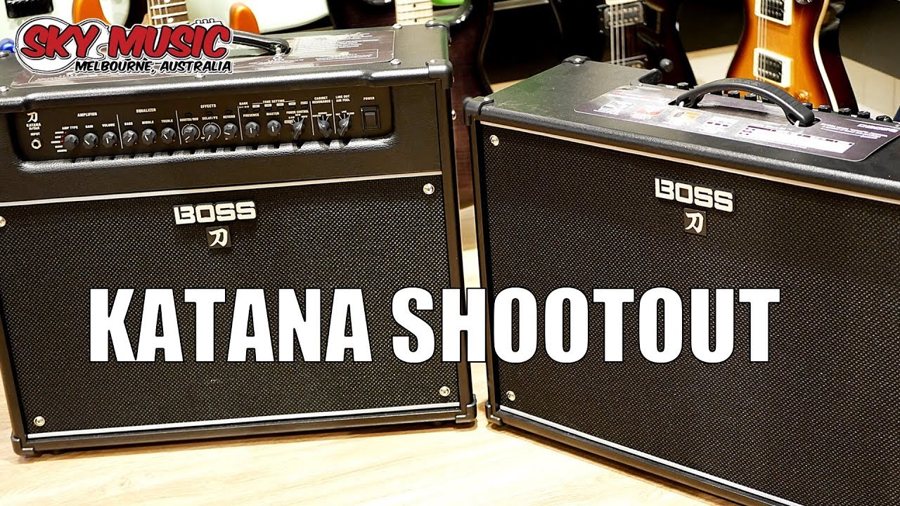BOSS Katana Artist 100 vs BOSS Katana 100 - Which One Sounds Better?
