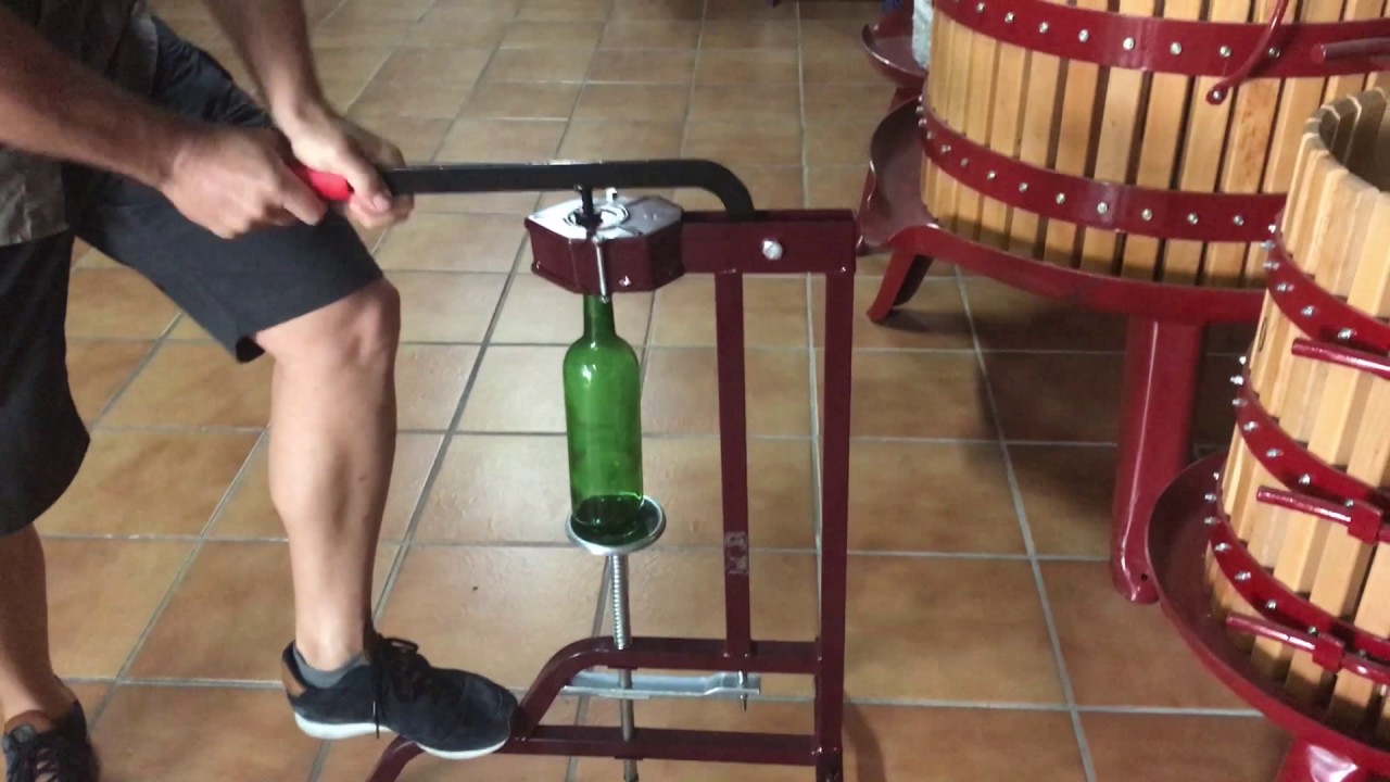ENCORCHADORA MANUAL PARA VINO
