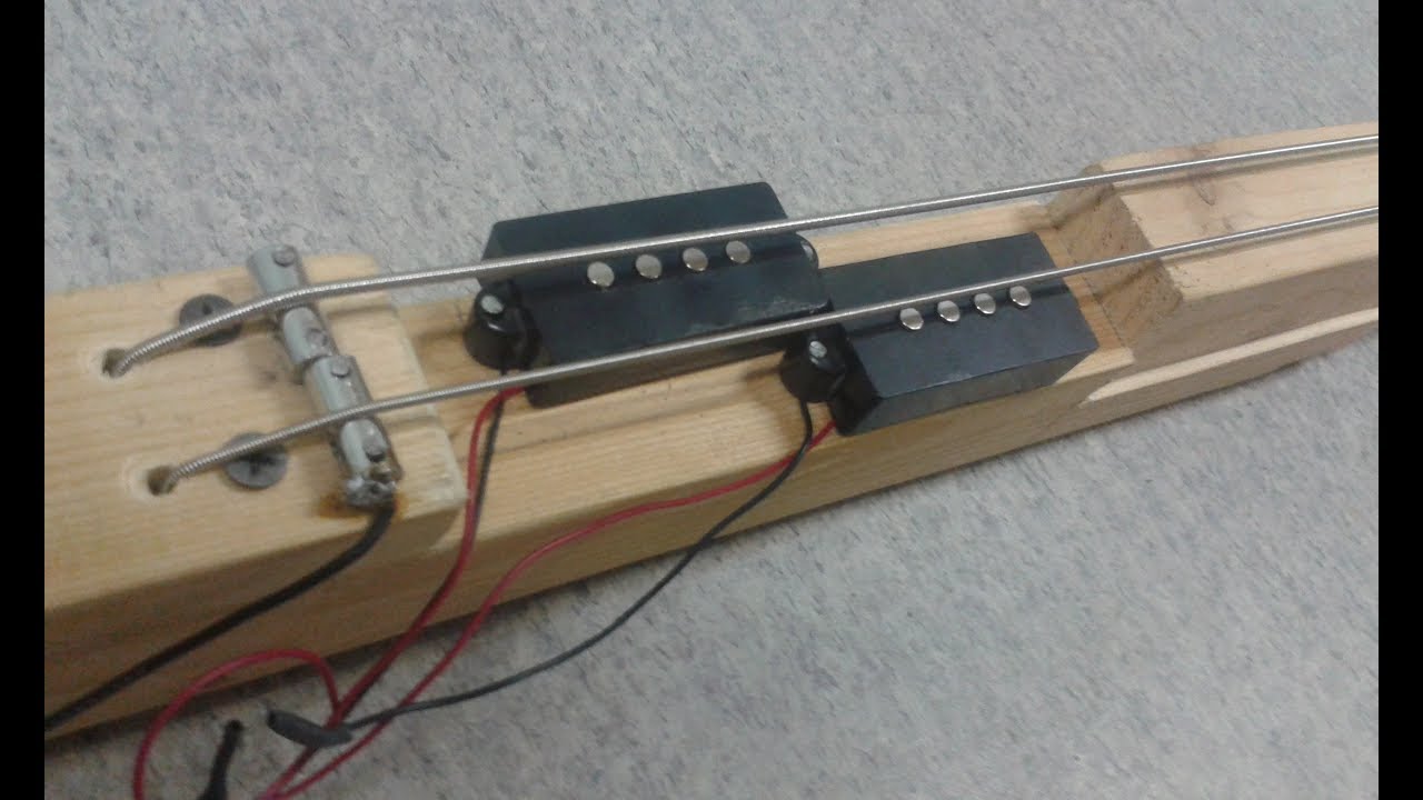 Басовый безладовый джент-стик (HandMade Fretless Bass Djent Stick)