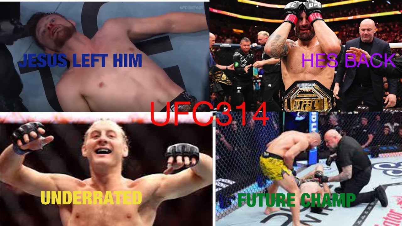 Volk is back jean silva is a future champ UFC314 full card reaction
