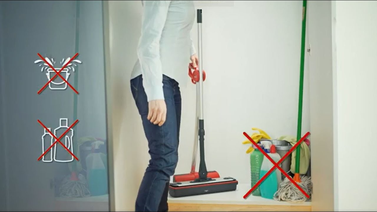 POLTI Moppy - Le nettoyage des sols avec le balai vapeur sans fil