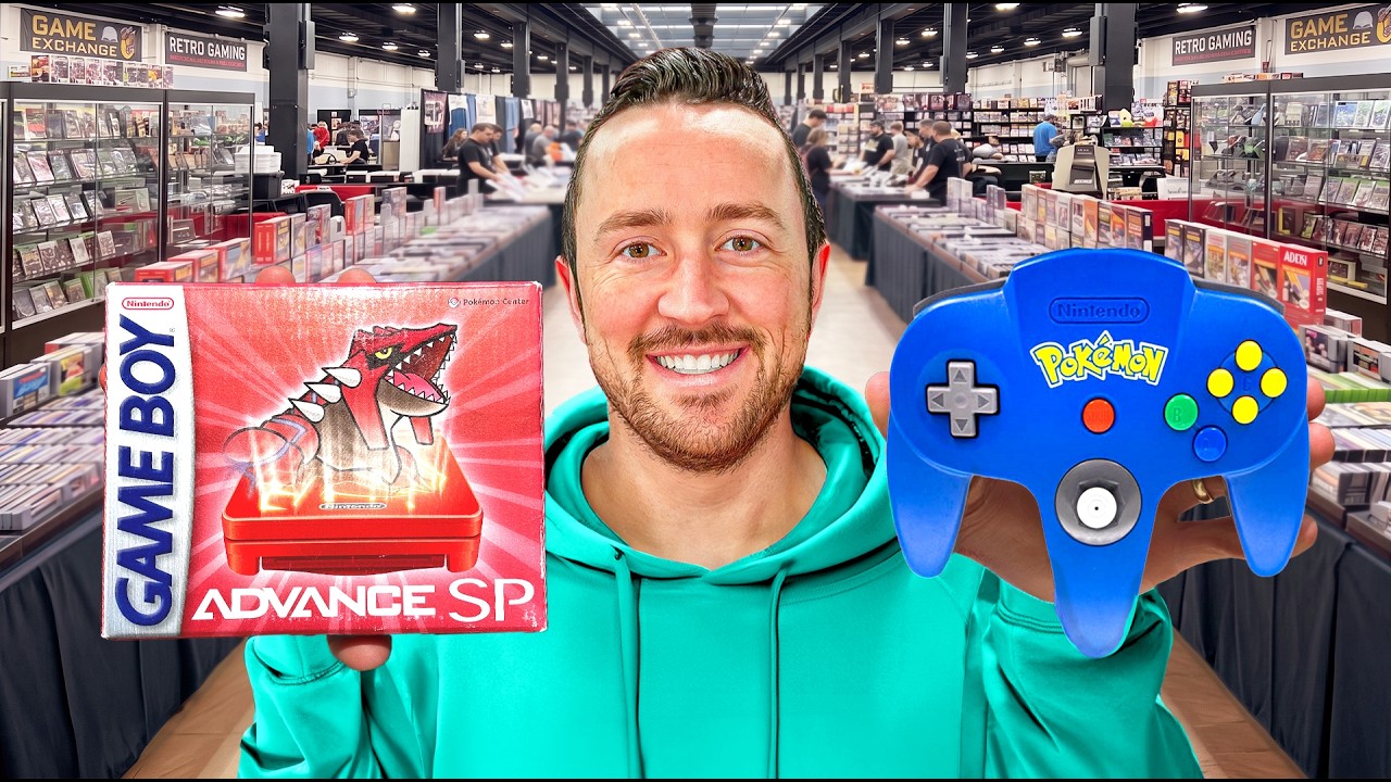 I Tracked Down The RAREST Pok&eacute;mon Items at This Game Convention