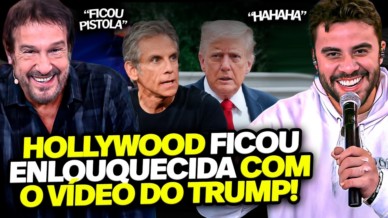 ATORES AMERICANOS FICARAM DESESPERADOS COM VÍDEO DE TRUMP SOBRE CONFLITO CONTRA IRÃ