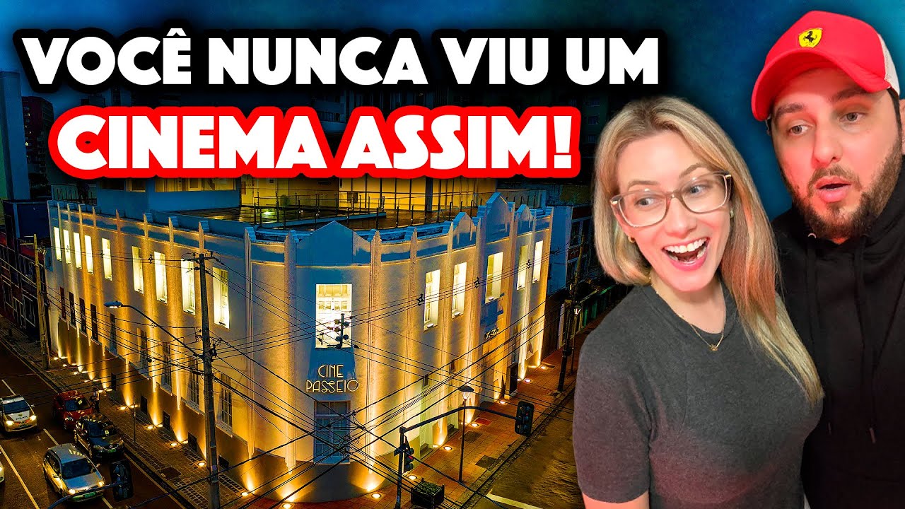UM CINEMA AO AR LIVRE? VISITAMOS O CINE PASSEIO EM CURITIBA + MORANGO DO AMOR!