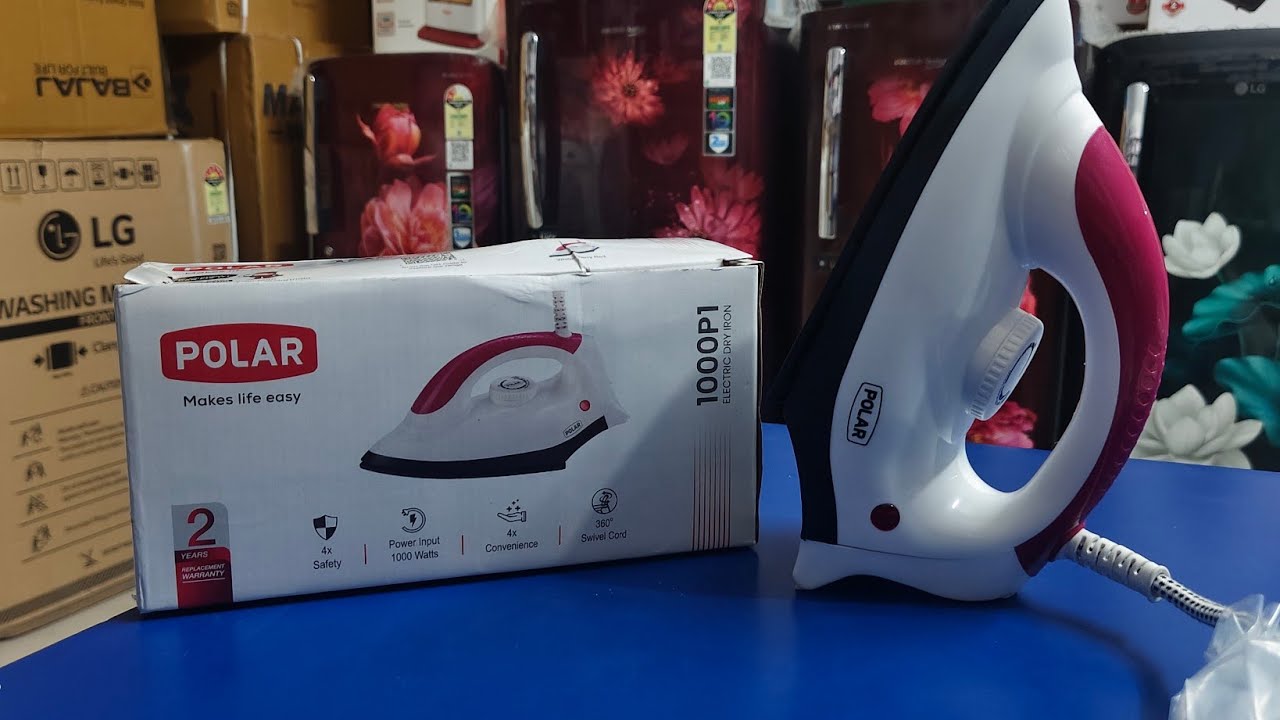 Polar Dry Iron 1000P1 | Powerful 1000W Iron Review & Demo | Best Budget Dry Iron 2025