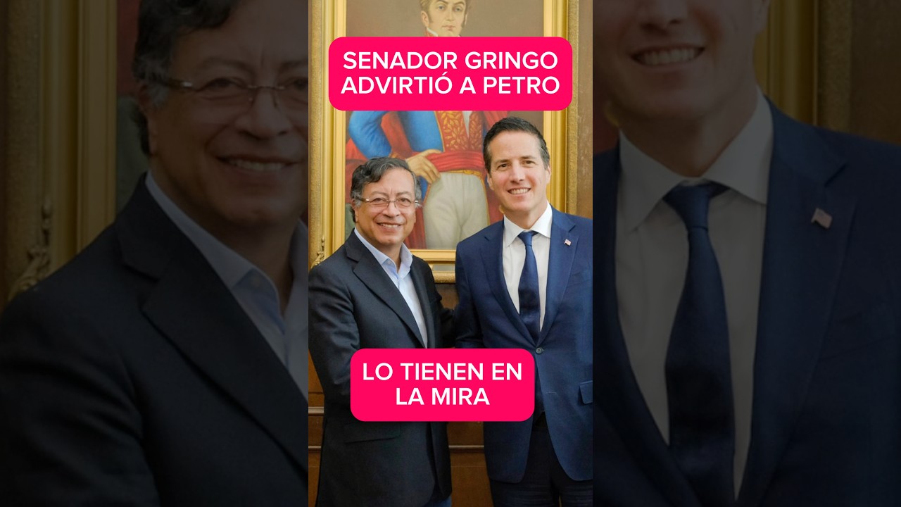 SENADOR GRINGO LANZA ADVERTENCIA A PETRO #colombia #estadosunidos #petro