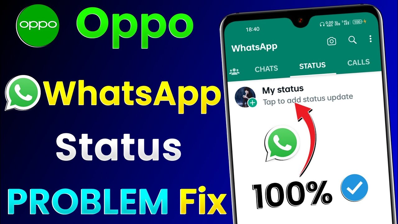 How To Fix WhatsApp Status Problem In Oppo | WhatsApp Status Problem Solve In Oppo Mobile