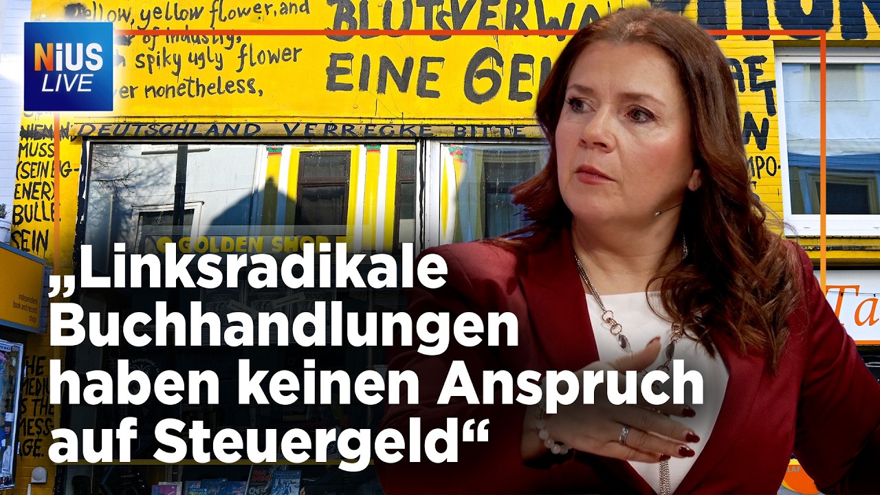 Kulturkampf im Buchhandel: Weimer greift durch – Grüne sind empört | NIUS Live vom 12.03.2026