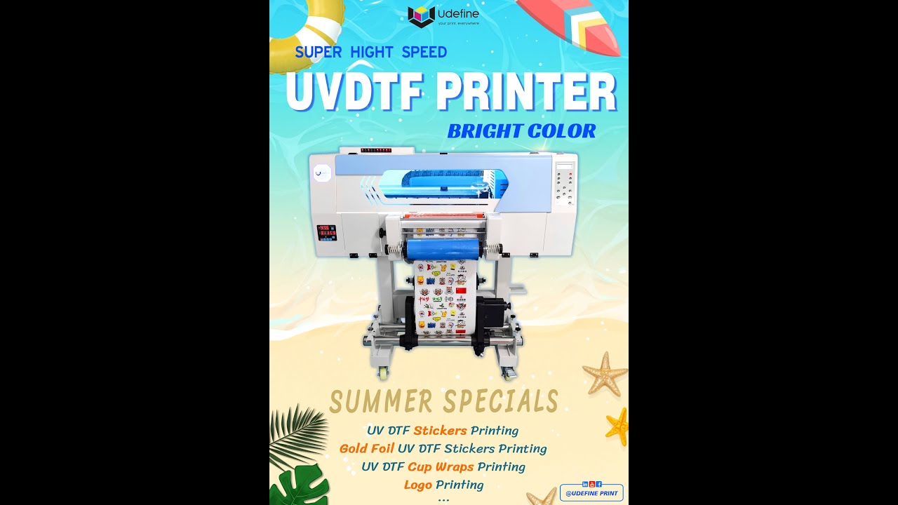 A3 UV DTF Installation Tutorial