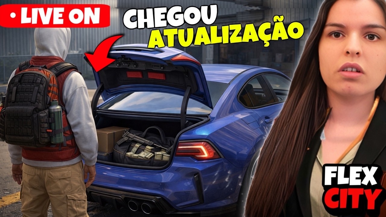 🔥 CHEGOU NOVA ATUALIZAÇÃO DE FLEX CITY 🔥 VEM PRA LIVE