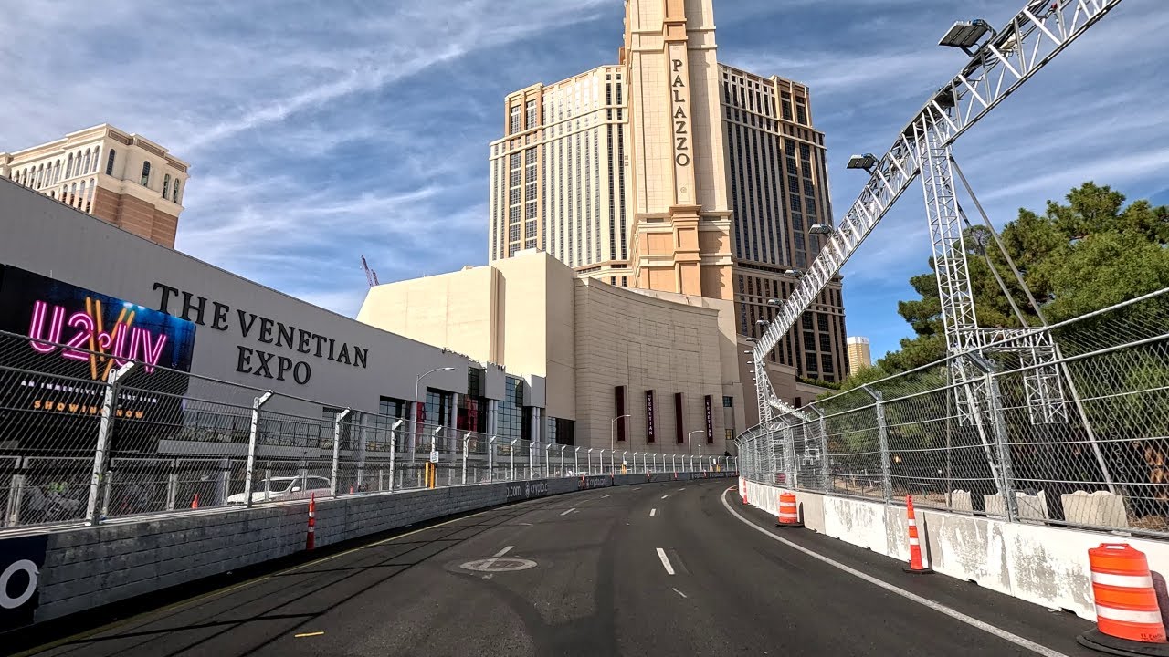 [4K] Driving F1/Sands Ave to Spring Mountain Rd, Las Vegas, Nevada, USA - Scenic Drive