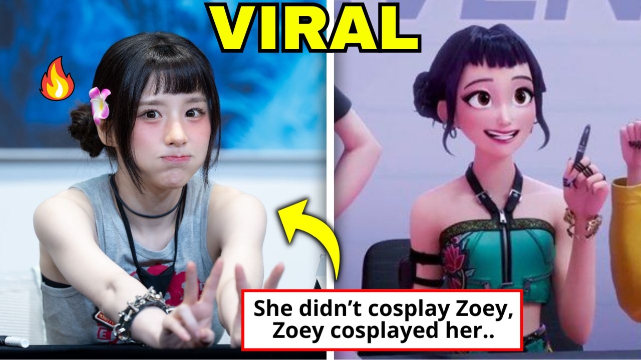 Heejin ARTMS Has Gone Viral After Looks EXACTLY Like Zoey from K-Pop Demon Hunters