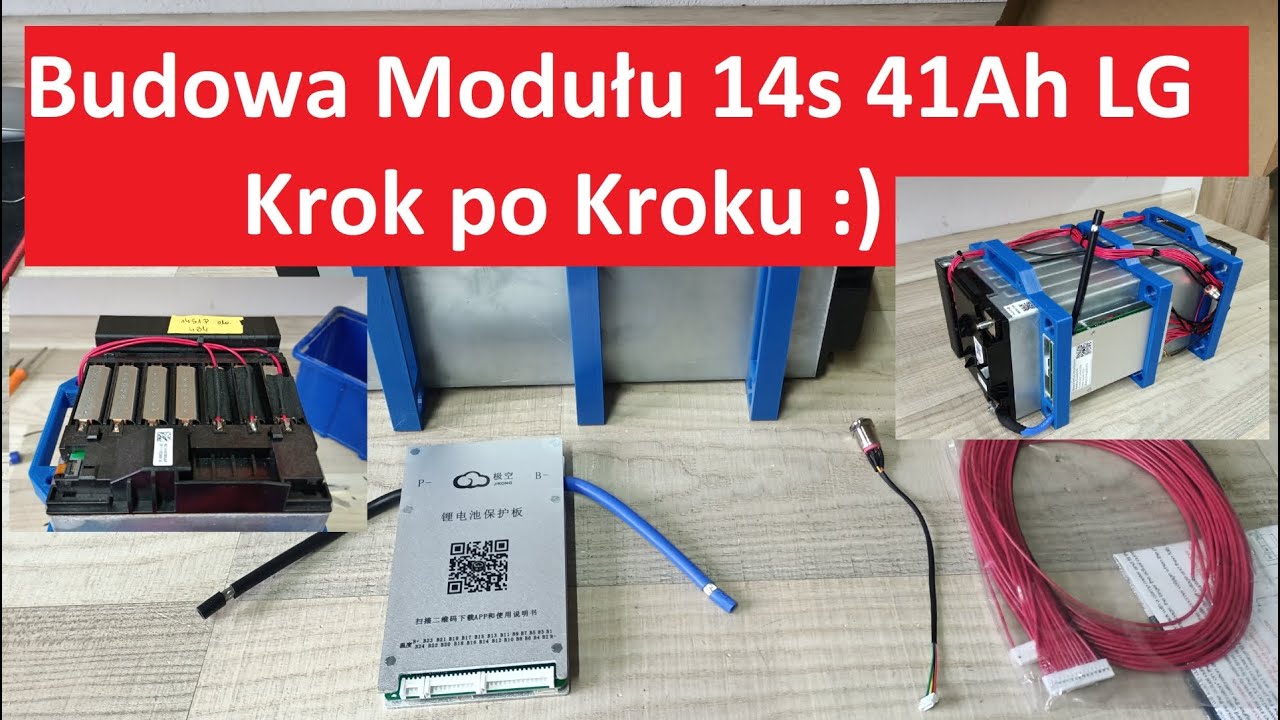 Budowa Baterii 14s 41Ah LG Chem 