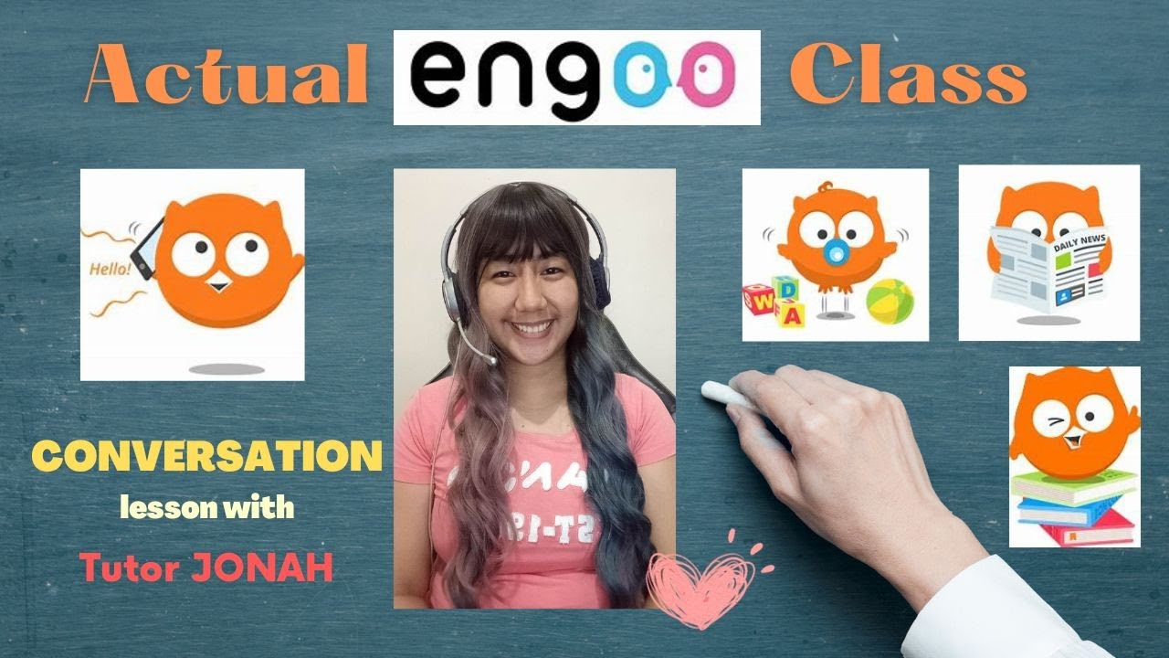 ACTUAL ENGOO CLASS: Conversation Material - Class # 1 ~ How I Conduct a Lesson with a Young Learner