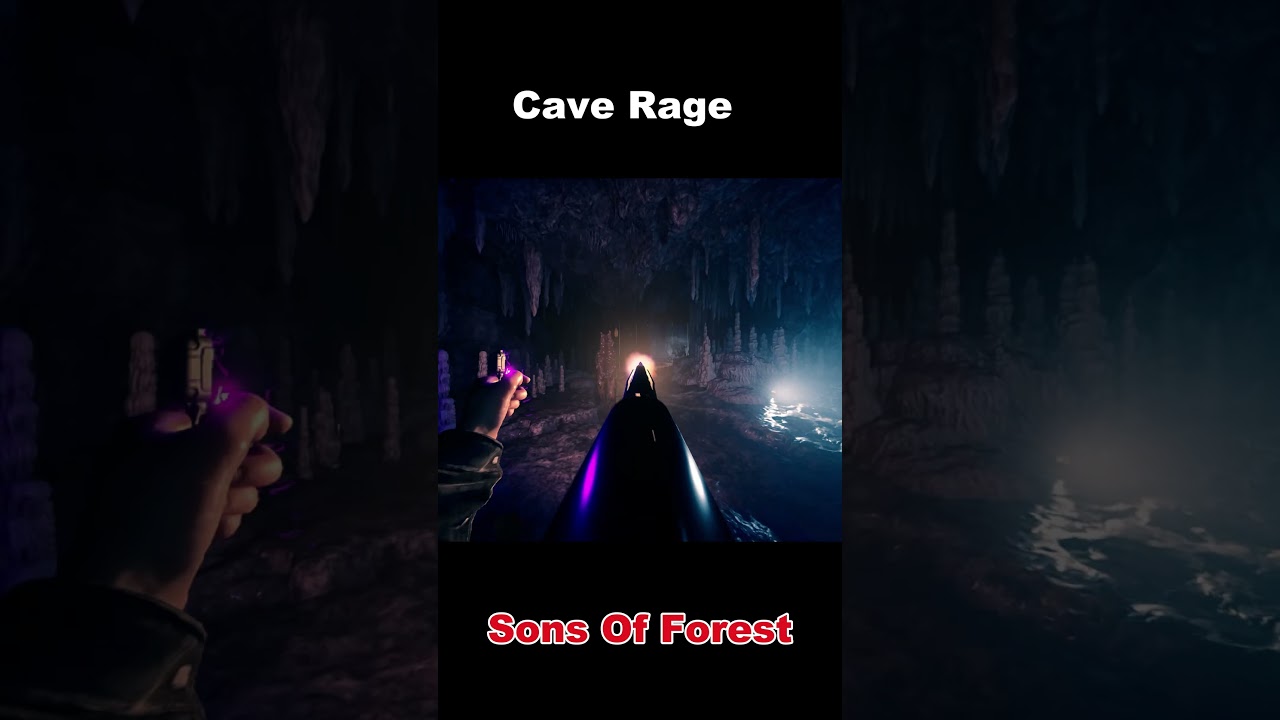 Exploring Cave Gone Wrong - Sons Of The Forest 😮🔥 