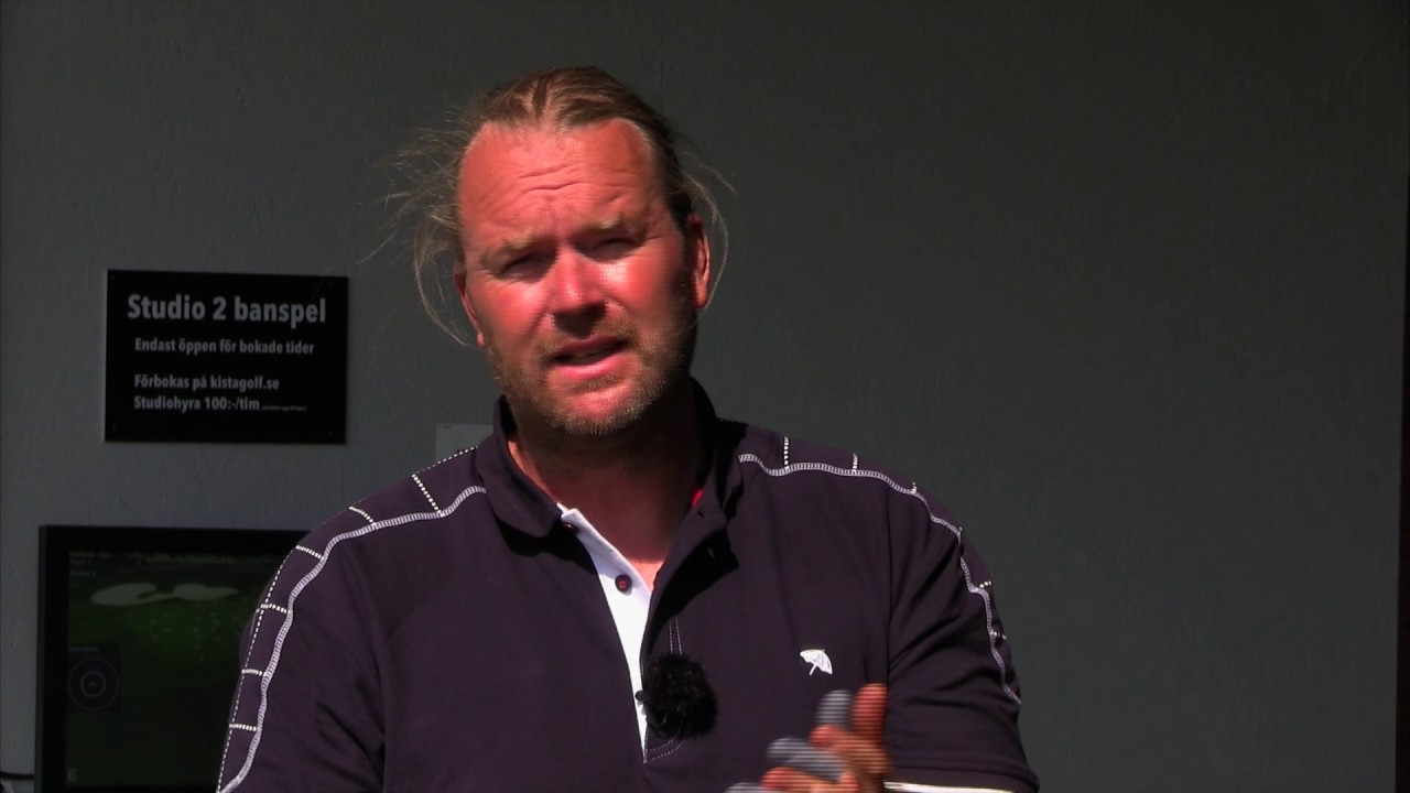 Marcus Edblad spelar Bro Hof Stadium Course p&aring; Kista Golf