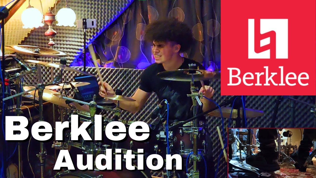 Berklee College of Music Drum Audition Medley (Accepted) Petaka Drummer