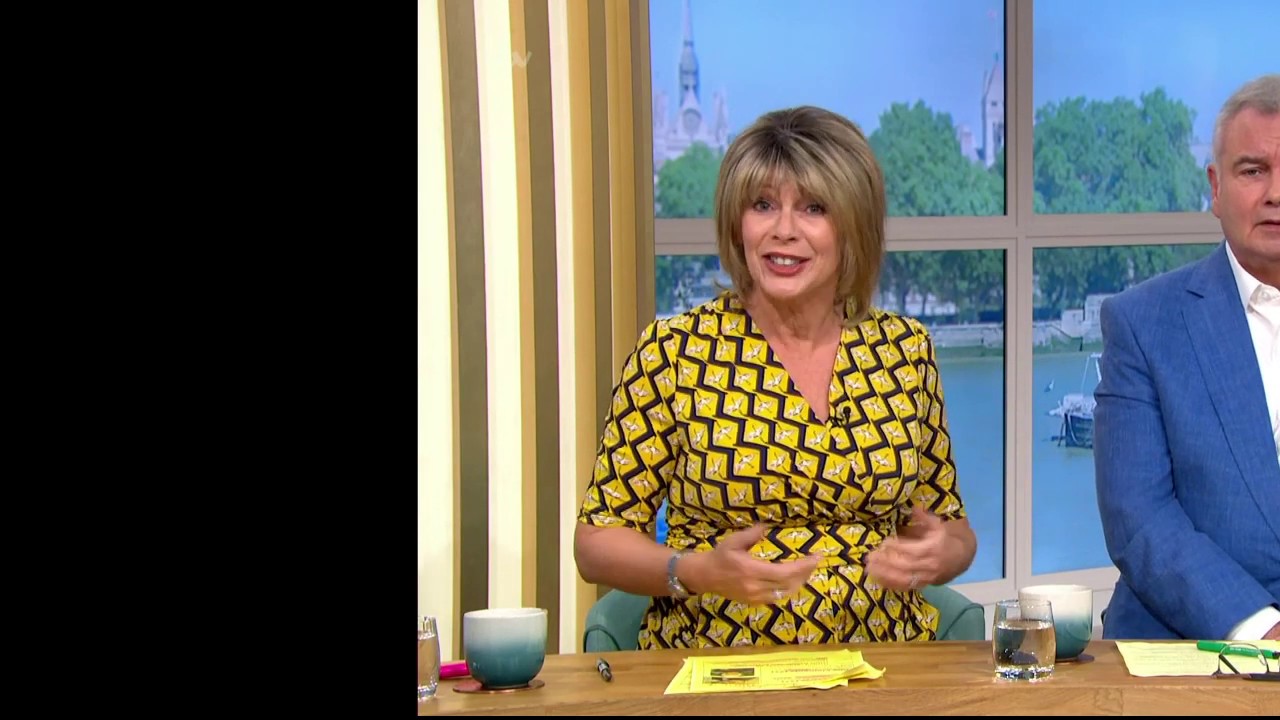 Ruth Langsford - Bright Busty Dress Style - 12th June 2020