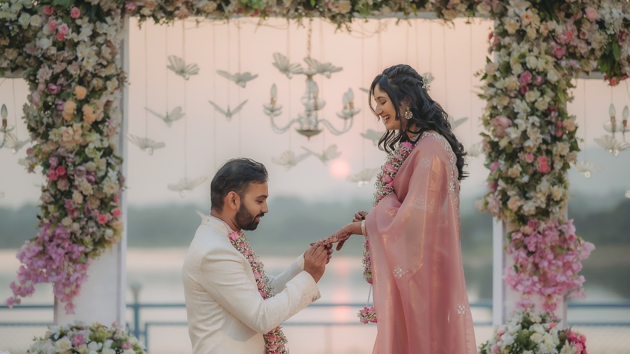 Kshitija - Sarvesh Engagement