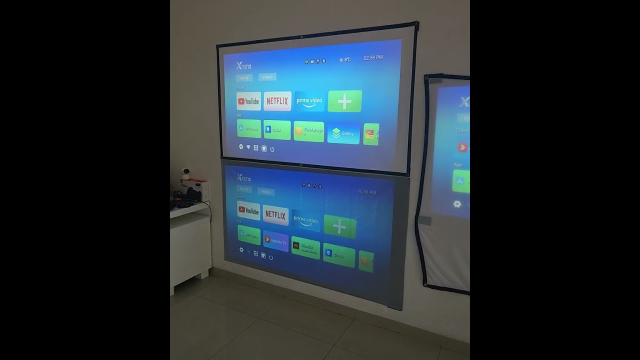 perbandingan layar