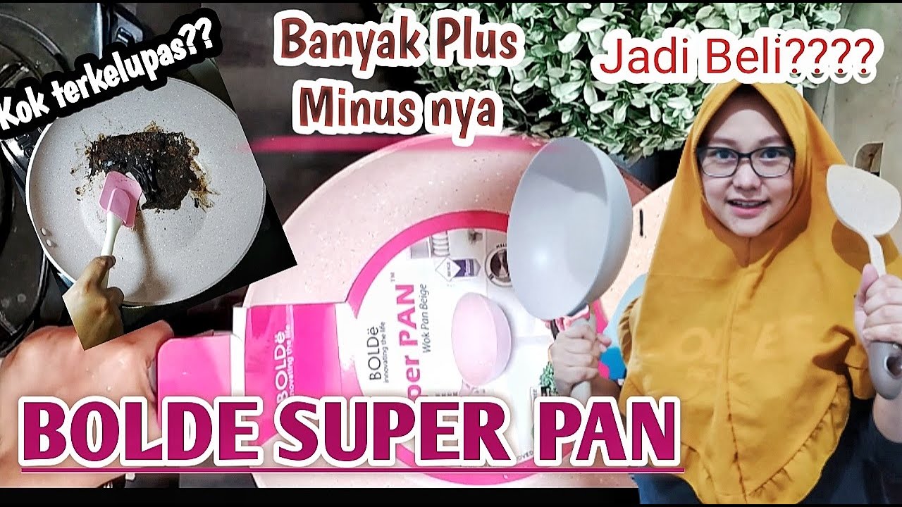 REVIEW SUPER PAN BOLDE GRANITE DAN UTENSILE BOLDE GRANITE (REVIEW JUJUR)